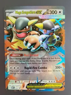 Pokemon TCG - Mega Kangaskhan ex MEP 025 Black Star Promo Mega Evolution (NM) - Image 1