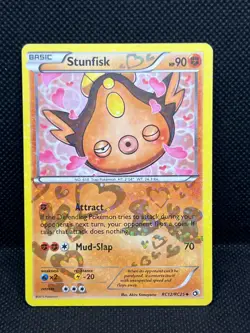 Pokemon Tcg Stunfisk RC12/RC25 Legendary Treasures Radiant Collection - Image 1