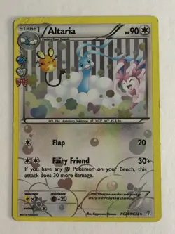 Pokemon TCG Generations Radiant Collection Holographic Altaria RC24/RC32 HP - Image 1