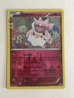 Pokemon TCG Generations Radiant Collection Holographic Diancie RC22/RC32 LP - Image 1