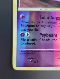 Espeon Pokemon Call Of Legends Reverse Holo Rare 4/95 NM - Image 4