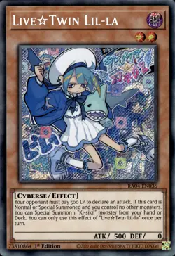 Live Twin Lil-La - Secret Rare 1st Edition RA04-EN036 - NM - YuGiOh - Image 1