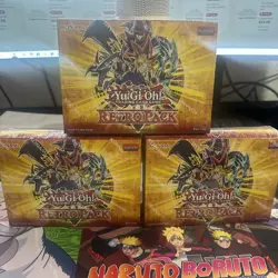3x Yugioh Retro Pack 2020 Date Reprint New Factory Sealed - Image 1
