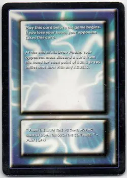 1st Edition Highlander TCG CCG Quickening Card Kalas (Discard for Damage) - Image 2