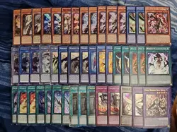 Yugioh 46 Card Dogmatika Nekroz Deck Core Genesys Format Emilia Brionac Avance - Image 1