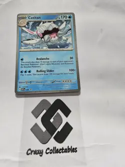 Pokemon Cards Cetitan SVP 063 Promo Holo Mint Card - Image 1