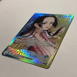 Boa Hancock Alt Art OP14-041 L The Azure Sea's Seven ONE PIECE Card Japanese LP - Image 1