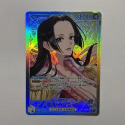 Boa Hancock Alt Art OP14-041 L The Azure Sea's Seven ONE PIECE Card Japanese LP - Image 2