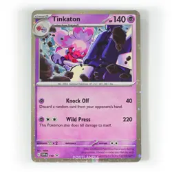 Pokemon - Tinkaton Cosmos Holo - SVP140 - Black Star Promo Card - Image 1