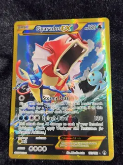 Pokemon Gyrados EX Card 123/122 XY Breakpoint Secret Rare Holo Foil 2016 NM - Image 1