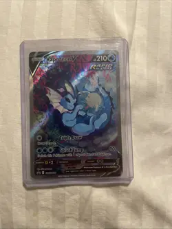 Pokemon TCG Vaporeon Black Star Promo SWSH181 Holo Card in NM Condition - Image 1