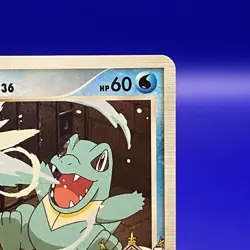 Totodile 006/022 Nintendo Japanese Pokemon Card TCG Trading Anime Game - Image 3