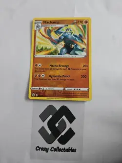 Pokemon Card machamp 026/073 Champions Path Reverse Holo Near Mint Condition - Image 1
