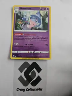 Pokemon Card Hatterene 020/073 Champions Path Reverse Holo Near Mint Condition - Image 1