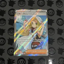 Lillie's Determination 169/132 ME01: Mega Evolution - Pokemon Card - NM - Image 1