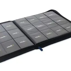 Vault X Royal Blue 12-Pocket Exo-Tec Zip Binder - 480 Cards - New - Image 2