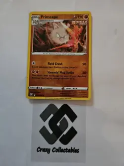 Pokemon Cards Primeape 067/163 Reverse Holo Battle Styles Nr Mint Card - Image 1
