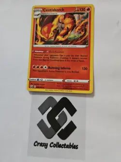 Pokemon Cards Centiskorch 030/163 Reverse Holo Battle Styles Nr Mint Card - Image 1
