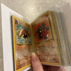 Old Vintage Wotc Pokemon Tcg Binder Bundle Joblot X60 Cards No Duplicates - Image 5