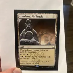 MTG Abandoned Air Temple Normal NM Avatar: The Last Airbender Magic 263 - Image 1
