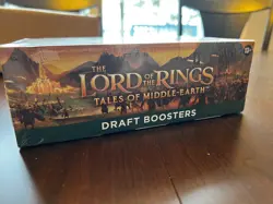 Magic: The Gathering The Lord of The Rings: Draft Booster Box (Middle Earth) - Image 1