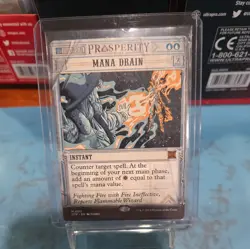 MTG Mana Drain 0011 Outlaws Of Thunder Junction Breaking News Regular Finish - Image 1