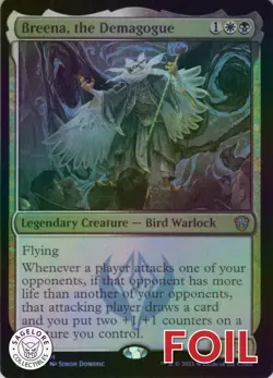 MTG Breena, the Demagogue (1) | LP Foil | Commander 2021 {C21} - Image 1