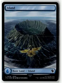 Island (Chocobo Track Foil) L Commander: FINAL FANTASY 479 NM - Image 1