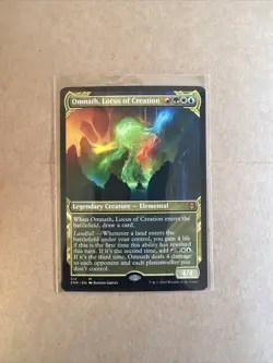 MTG Omnath, Locus of Creation ZNR 312 M Showcase Regular NM Mythic - Image 1