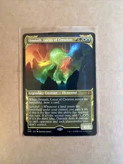MTG Omnath, Locus of Creation ZNR 312 M Showcase Regular NM Mythic - Image 2