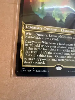 MTG Omnath, Locus of Creation ZNR 312 M Showcase Regular NM Mythic - Image 3