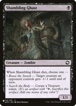Shambling Ghast 1x MtG Mystery Booster MB1 SP/NM - Image 1