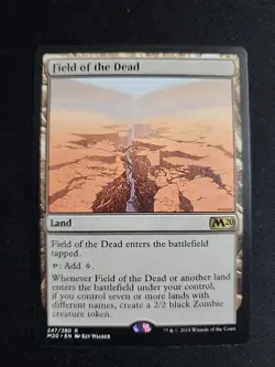MTG Field of the Dead, Light Play, English Core Set 2020 - Image 1