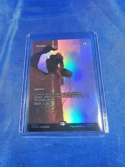 Magic The Gathering - Marvel Spider-Man - Ponder #0013 - Mythic Borderless Foil - Image 1