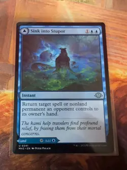 MTG - Sink Into Stupor / Soporific Springs - Regular - Modern Horizons 3 - Image 2