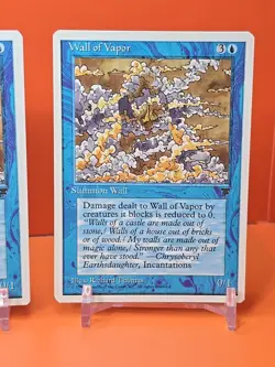 🔵🔵🔵 (4) 1995 Magic The Gathering CHRONICLES WALL OF VAPOR NEAR MINT 🔵🔵🔵 - Image 5
