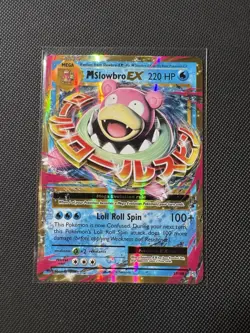 💥 Pokemon TCG M Slowbro EX Mega XY Evolutions Ultra Rare Holo 27/108 - Image 2