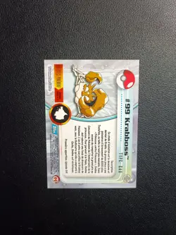 Carte Pokemon Krabboss 99 TOPPS Serie 2 Francais - Image 2