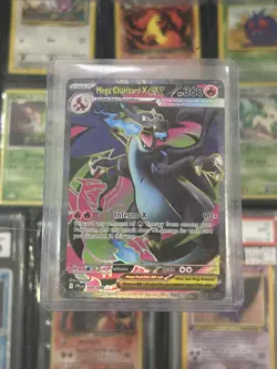 Pokemon TCG Phantasmal Flames Mega Charizard X ex #109/094 Ultra Rare MINT - Image 1