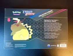 Pokemon TCG Crown Zenith Pikachu VMAX Special Collection 820650851889 - Image 2
