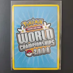 Pokemon Jolteon gold star 101 world championships 2008 ENG NM - Image 2