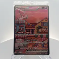 Mew ex SVP 053 Pokemon TCG Scarlet Violet 151 Black Star Promo Full Art SEALED - Image 1
