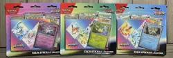 Pokemon TCG Prismatic Evolutions Tech Sticker Collection Set Lot Of 3 Sealed New - Image 1