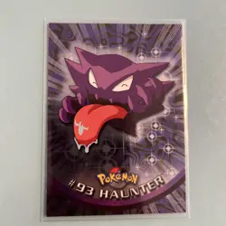 Pokemon Topps Chrome Spectra Rare Holo Foil Haunter #93 - Image 2