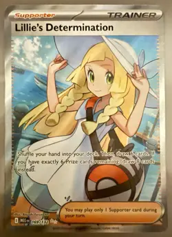 Pokemon TCG Lillie’s Determination 169 FA Trainer ME01: Mega Evolution 2025 NM - Image 1