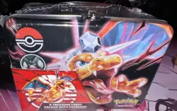 Pokemon Charizard Collector's Treasure Chest/Lunch Box. Factory Sealed!!!! - Image 1