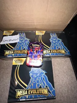 Pokemon TCG Mega Evolution ETB Elite Trainer Box x3 + Mini Tin Sealed ✅ - Image 2