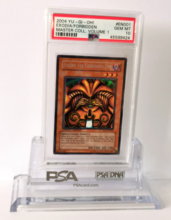Exodia the Forbidden One mc1-en001 Ltd Ed (PSA 10) Secret Rare Yu-Gi-Oh! - Image 1