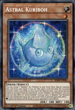 Astral Kuriboh - Secret Rare 1st Edition RA04-EN040 - NM - YuGiOh - Image 1
