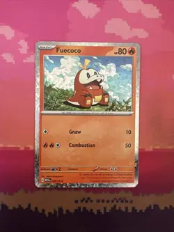 Pokemon Card Fuecoco McDonald's 2023 Holo 002/015 Near Mint - Image 1